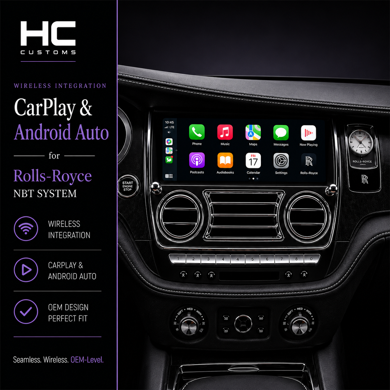 Rolls-Royce NBT Wireless CarPlay & Android Auto Module (Phantom/Ghost/Dawn)