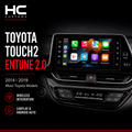 NEW Wireless Carplay Android Auto for TOYOTA CHR Corolla Camry Auris Prius RAV4