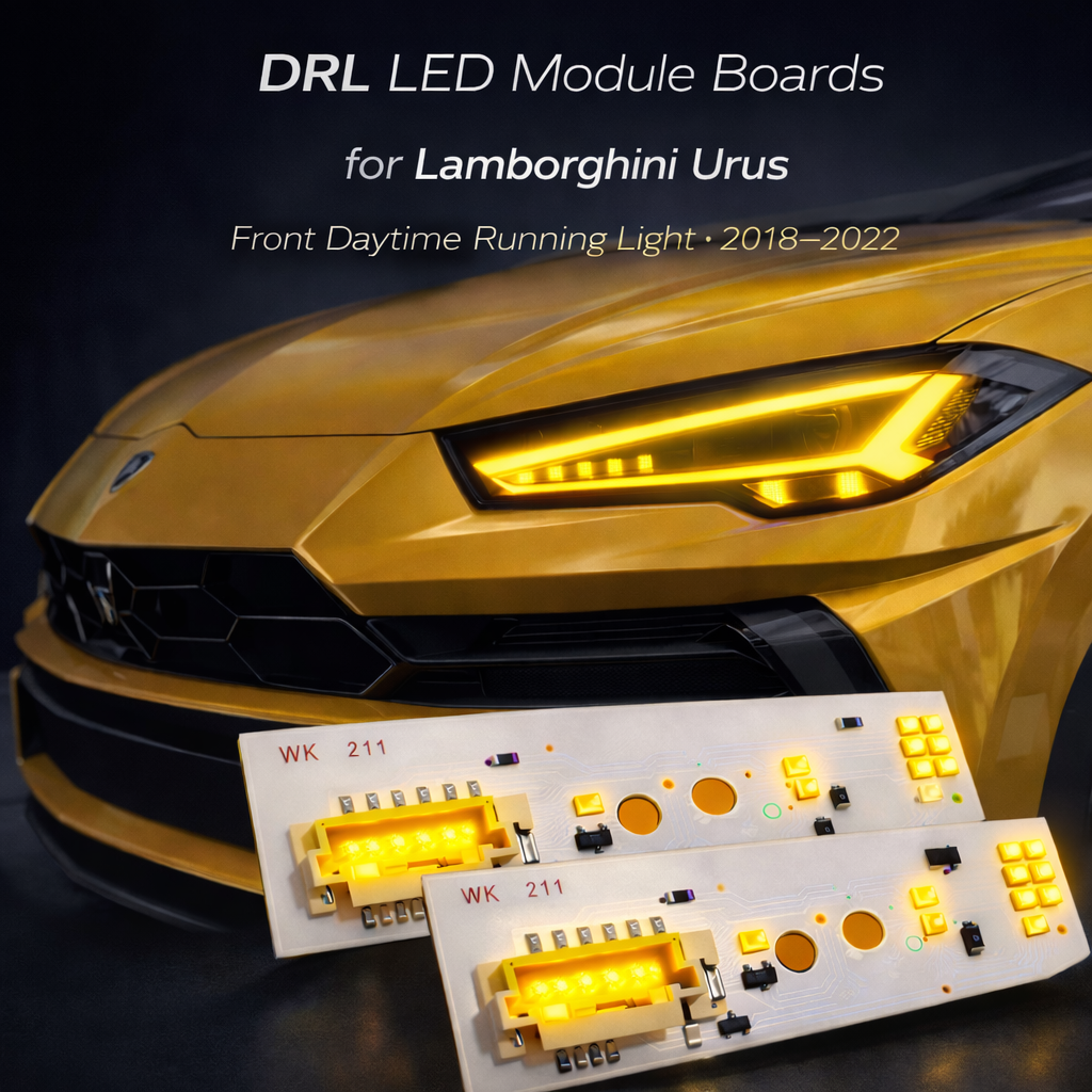 Yellow DRL LED Module Board for Lamborghini Urus (2018–2022)