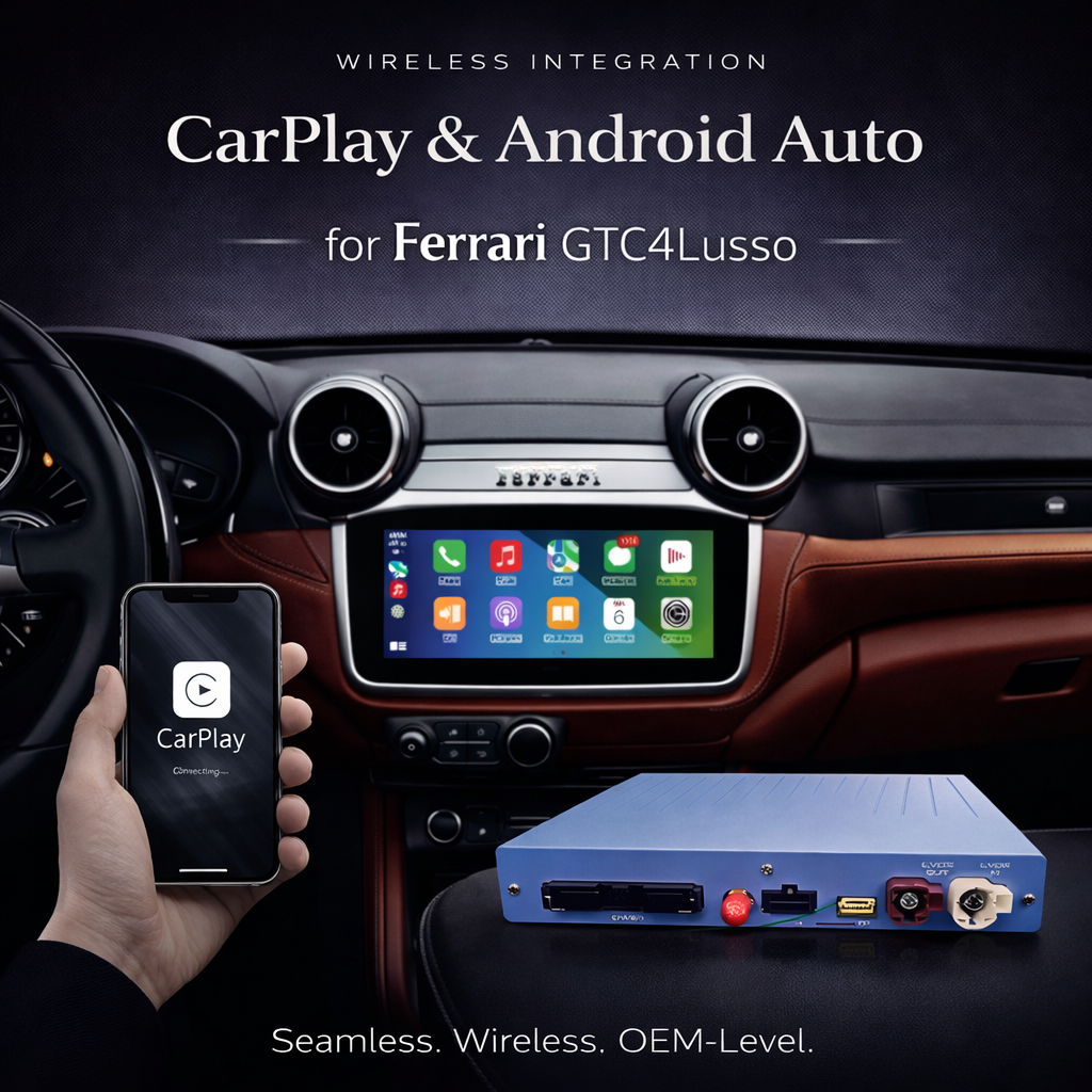 Ferrari GTC4Lusso CarPlay & Android Auto Module (MIB3, 2016–2018)