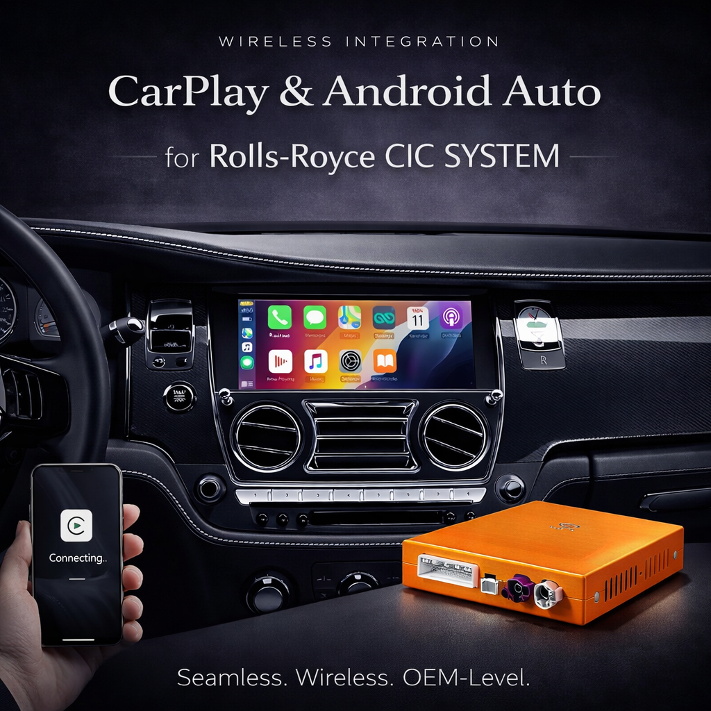 Rolls-Royce CIC Wireless CarPlay & Android Auto Module (Phantom/Ghost/Wraith)
