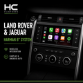 Wireless Apple CarPlay & Android Auto for Land Rover & Jaguar (8” Harman Systems)