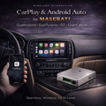 Wireless Apple CarPlay & Android Auto Module for Maserati Quattroporte, GranTurismo & GranCabrio
