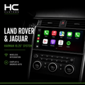 Wireless Apple CarPlay & Android Auto for Land Rover & Jaguar (10.25” Harman Systems)