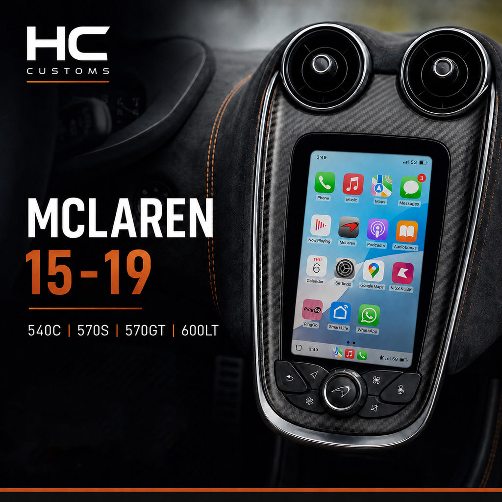 Wireless CarPlay Android Auto Module Kit For McLaren 540C 570S 570GT 600LT 15-19