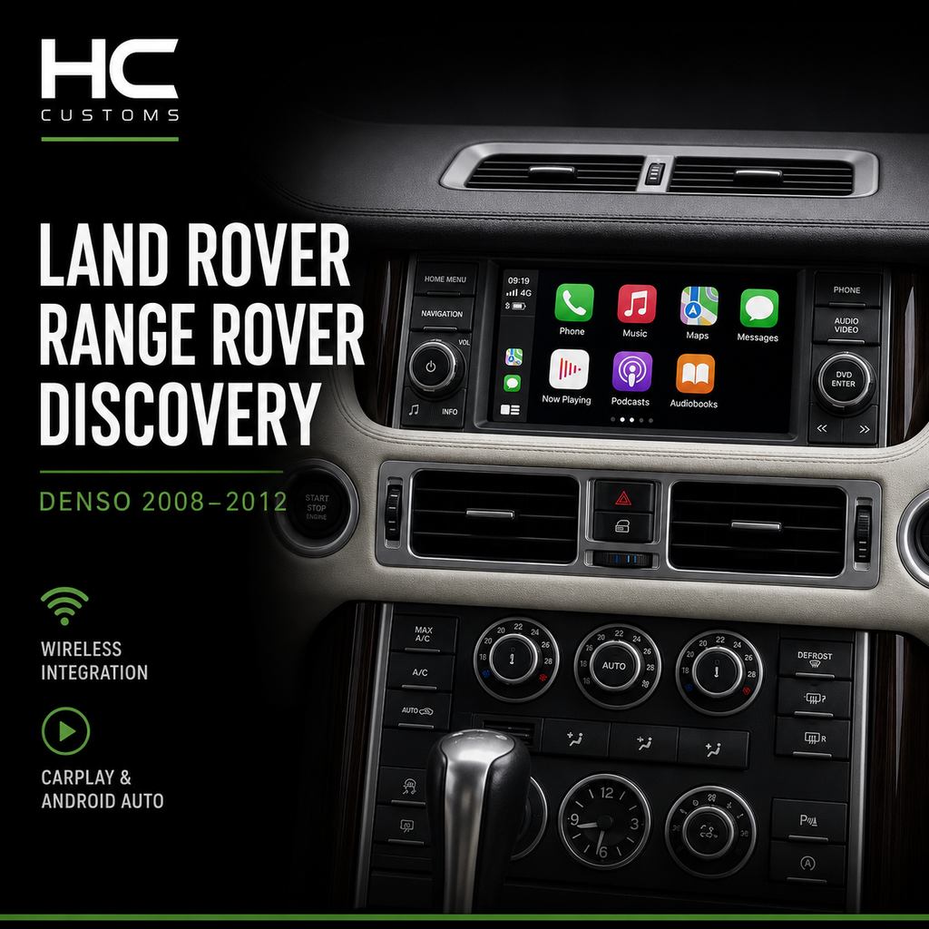 Land Rover Range Rover Discovery Wireless Apple CarPlay & Android Auto Retrofit Kit (Denso)
