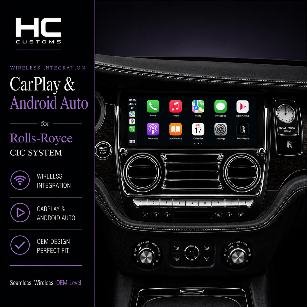 Rolls-Royce CIC Wireless CarPlay & Android Auto Module (Phantom/Ghost/Wraith)