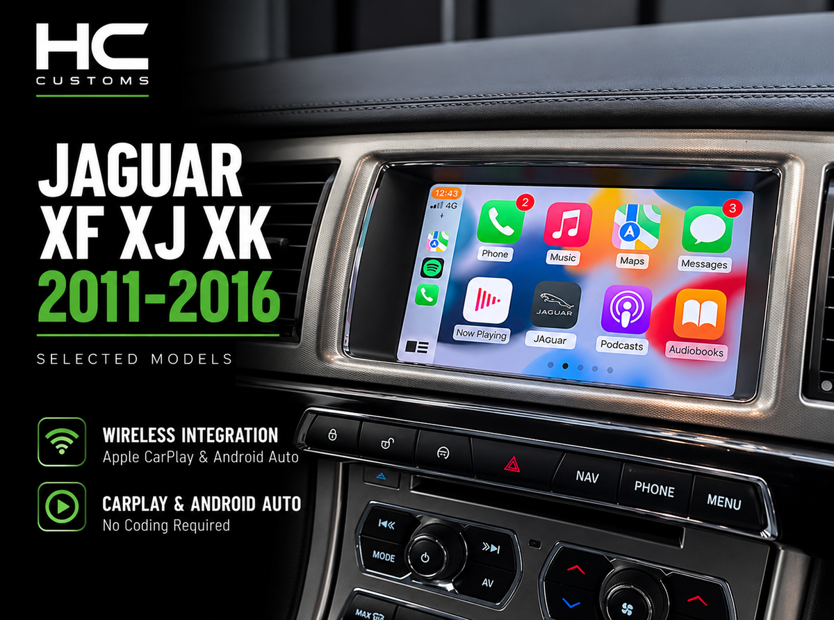 Jaguar XF, XJ & XK Wireless Apple CarPlay & Android Auto Retrofit Module – Bosch