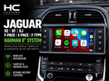 Jaguar XE, XF, XJ, F-PACE, E-PACE & F-TYPE Wireless Apple CarPlay & Android Auto Retrofit – Harman 8”