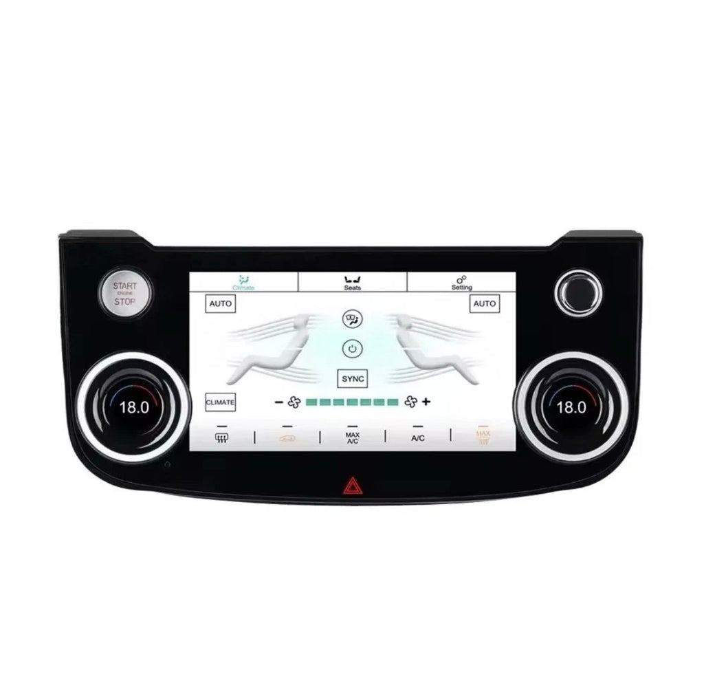 Jaguar XE, XF & F-PACE 2015–2020 LCD Touchscreen Climate Control & AC Panel Upgrade