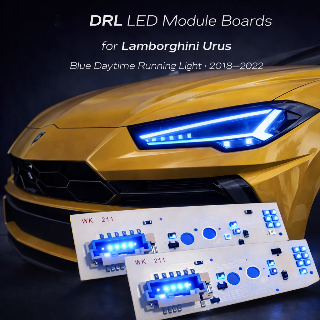 Blue DRL LED Module Board for Lamborghini Urus (2018–2022)
