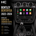 Wireless CarPlay Android Auto Module Bentley Bentayga 2022-2024 OEM Upgrade