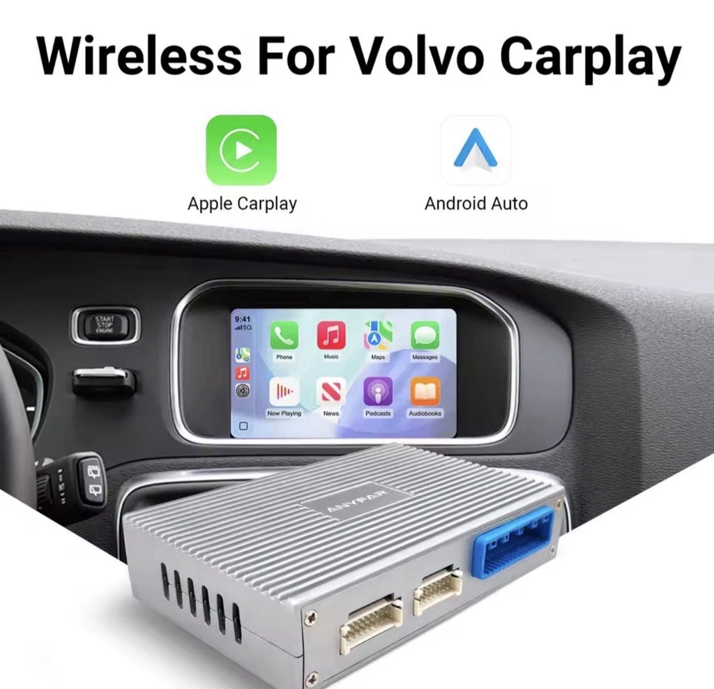 Wireless Apple CarPlay & Android Auto Module for Volvo XC60, S60, V40, V60 & XC90 (2010–2015)