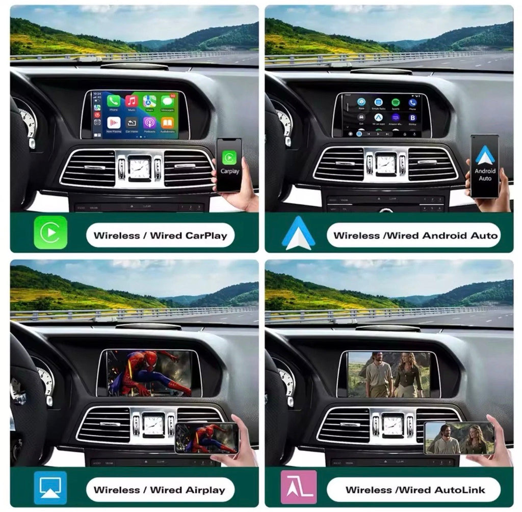 Wireless Apple CarPlay & Android Auto Module for Mercedes NTG4.5/4.7 (A, B, C, E, CLA, CLS, GLA & GLK)