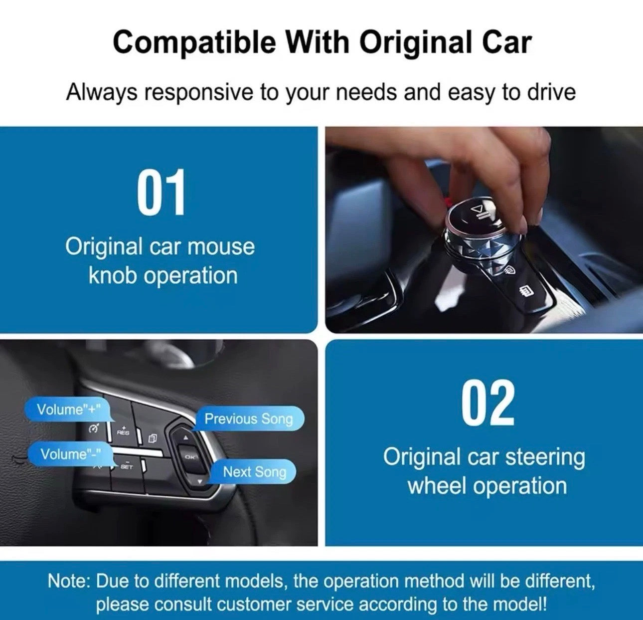 Wireless Apple CarPlay & Android Auto Module Kit for BMW CIC (1, 3, 5, 7 Series, X3 & X5, 2008–2013)