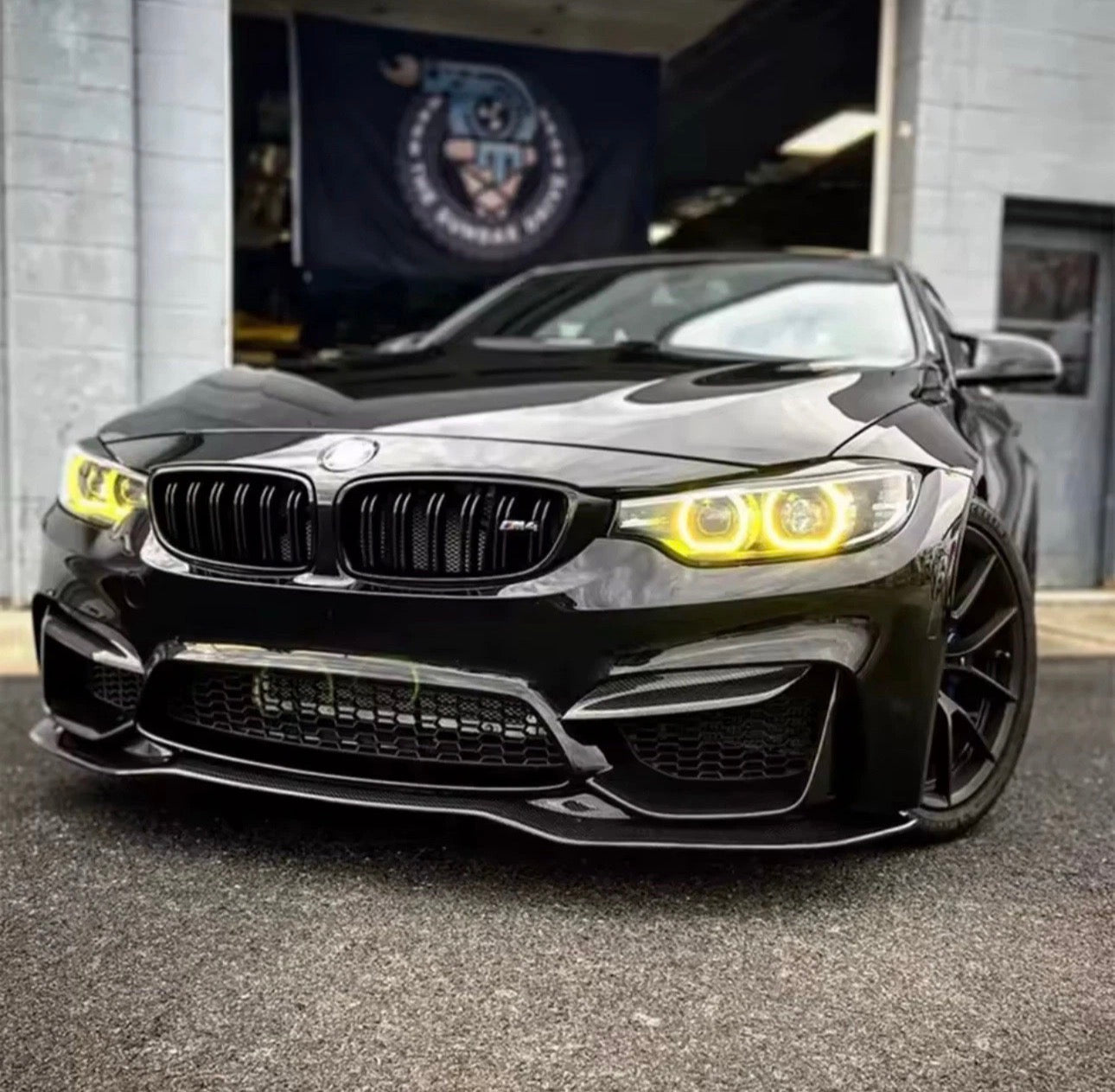 Yellow CSL DRL LED Modules for BMW 4 Series F32, F33, F36 & M4 (2017–2020)