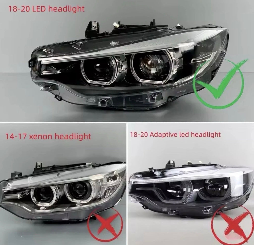 Yellow CSL DRL LED Modules for BMW 4 Series F32, F33, F36 & M4 (2017–2020)