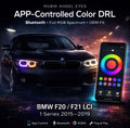 RGBW DRL LED Modules with App Control for BMW F20 & F21 1 Series (LCI, 2015–2019)