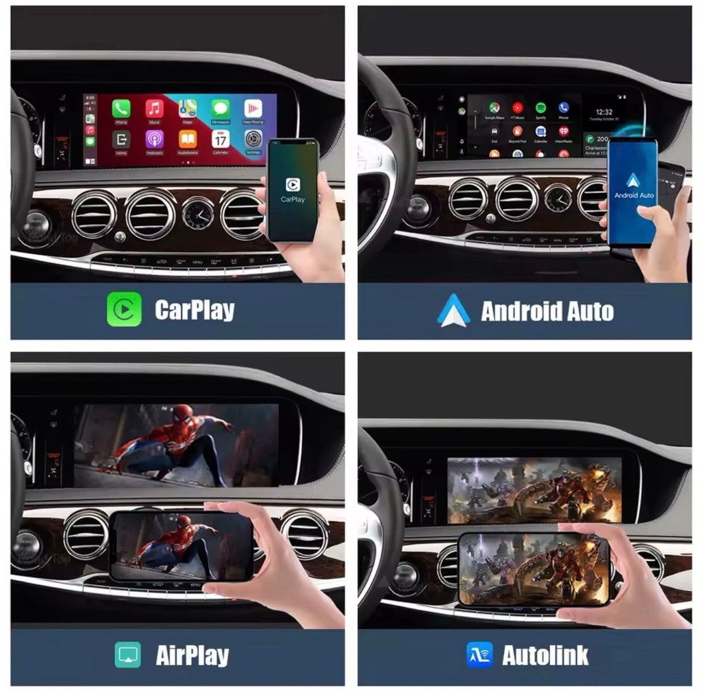 Wireless Apple CarPlay & Android Auto Module for Mercedes-Benz S-Class W222 & W217 (2014–2020)