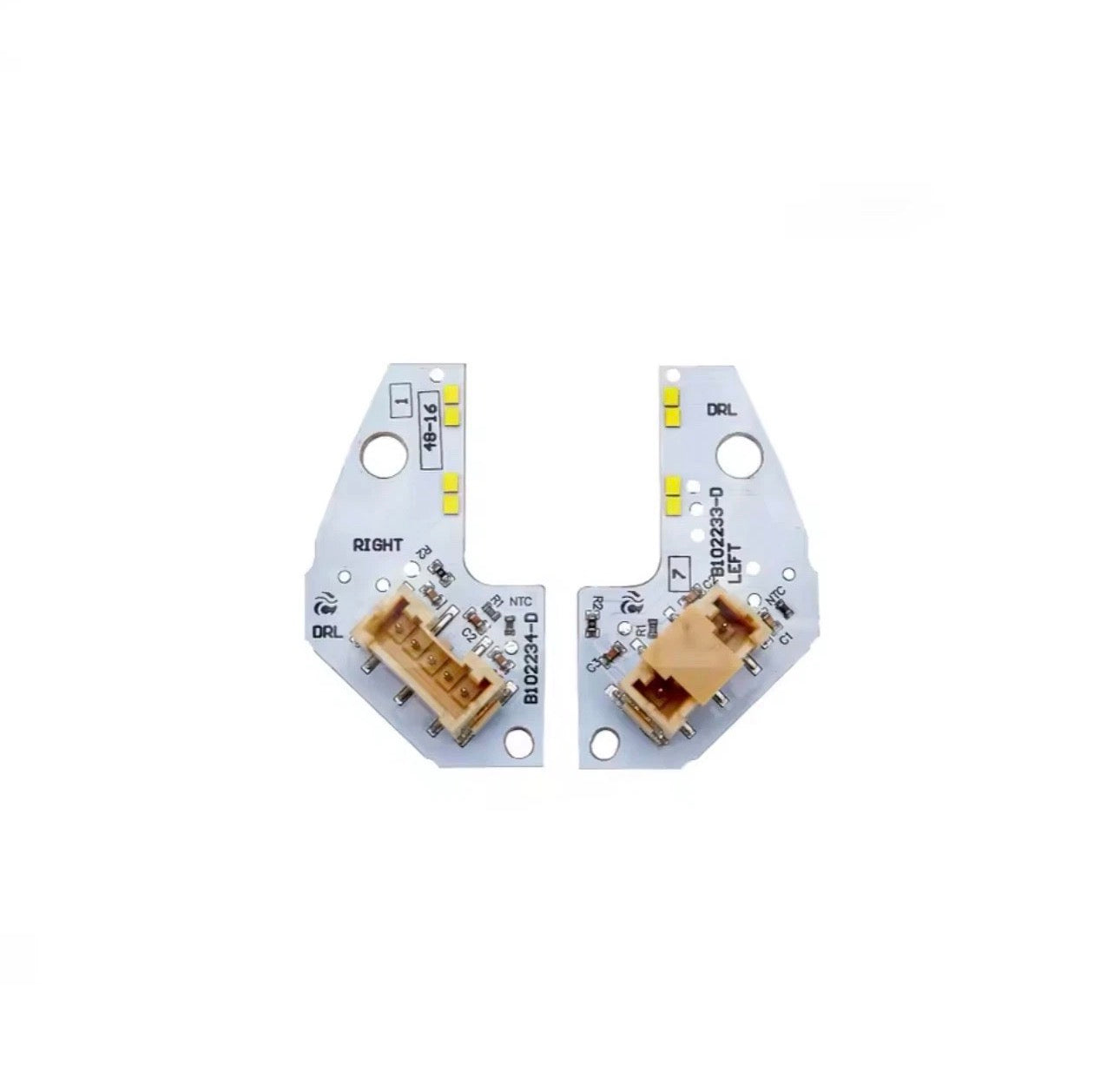Yellow Angel Eye DRL LED Boards for Seat Leon Cupra MK3 (2017–2020)