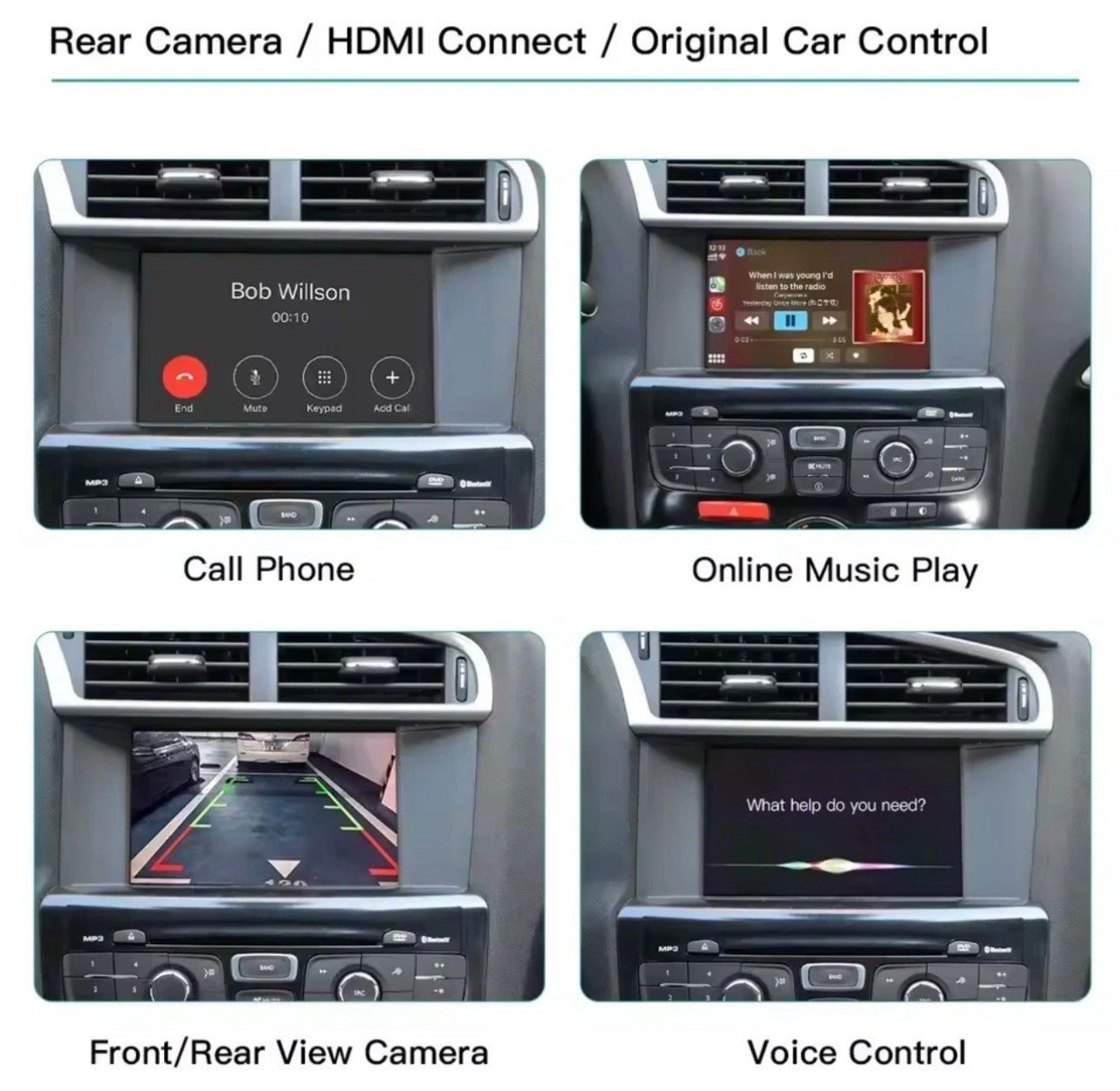 Wireless Apple CarPlay & Android Auto Module for Peugeot & Citroën (SMEG & MRN Systems)