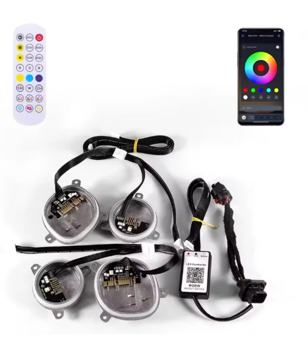RGB DRL LED Modules for BMW G20, G21 & G28 3 Series (2019–2022, Laser Headlights)