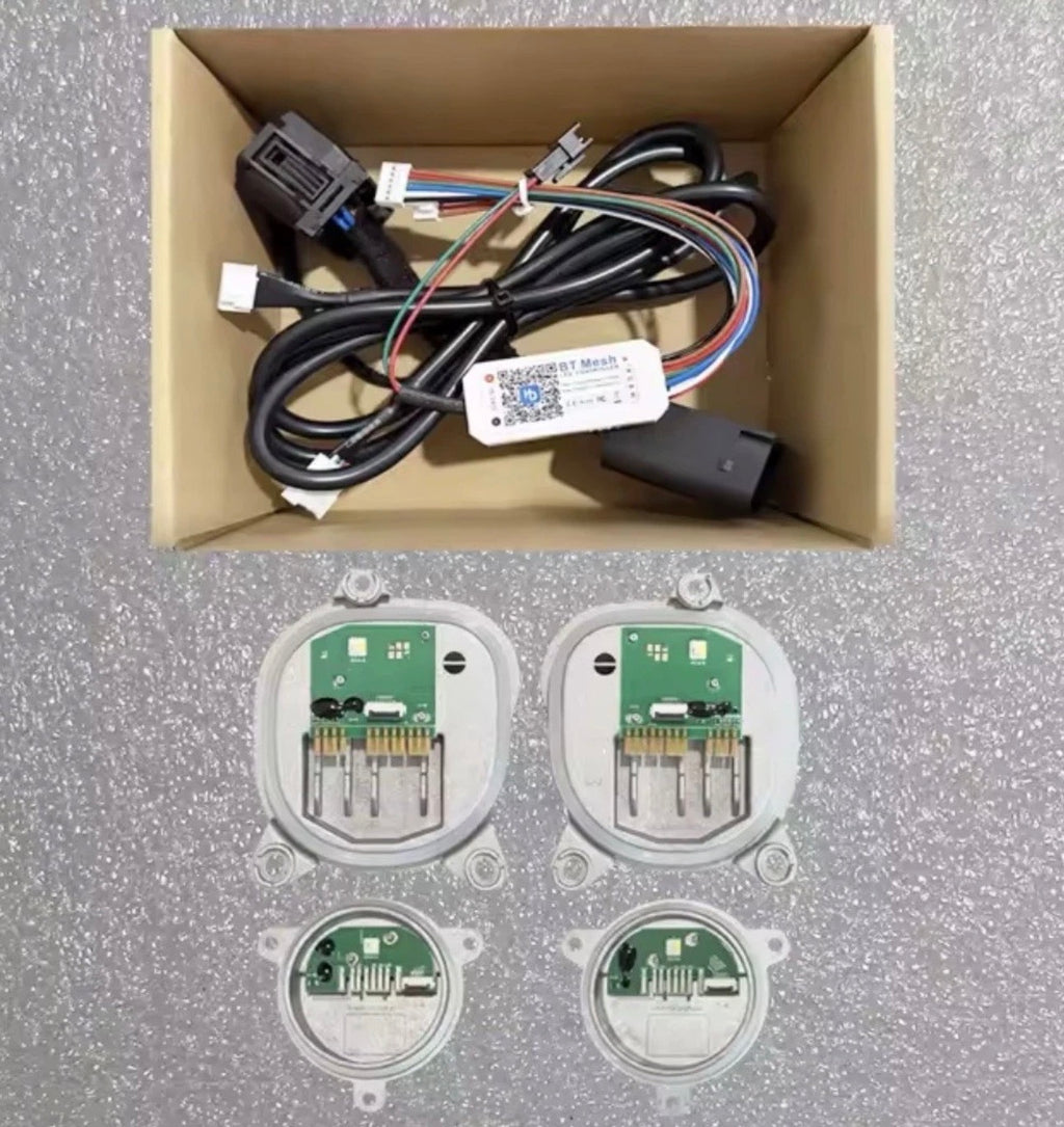 RGBW DRL LED Modules with App Control for BMW M8 F91 & F92 and 8 Series G14, G15 & G16 (2018+, Laser Headlights)