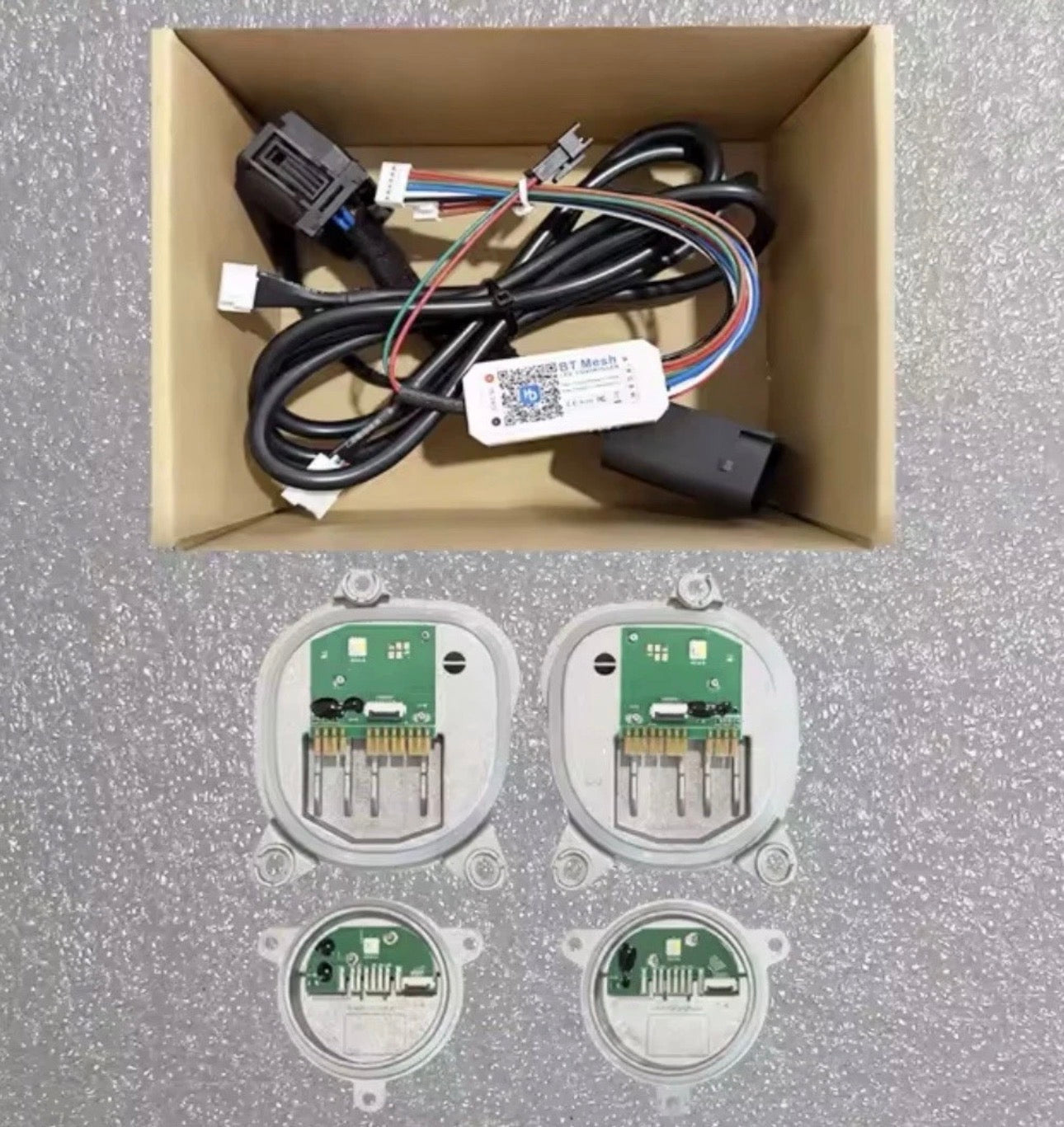 RGBW DRL LED Modules with App Control for BMW M8 F91 & F92 and 8 Series G14, G15 & G16 (2018+, Laser Headlights)