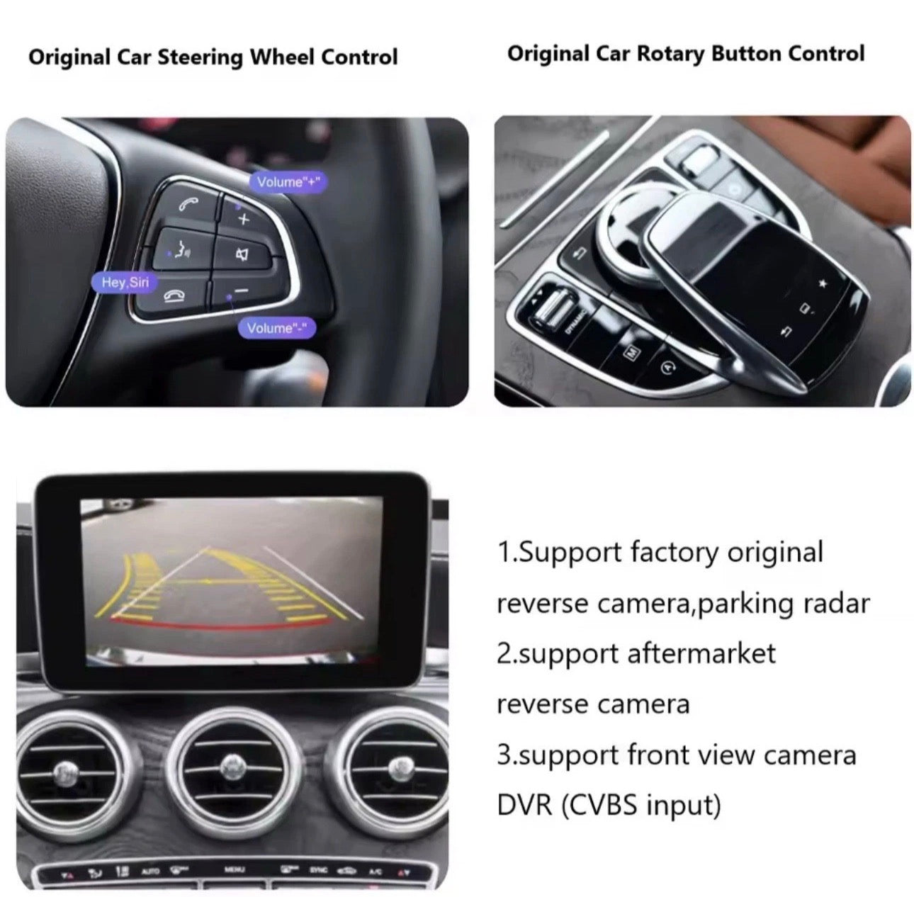 Wireless Apple CarPlay & Android Auto Module for Mercedes-Benz NTG 5.0/5.1 (A, B, C, E, S, CLA, CLS, GLA & GLK)