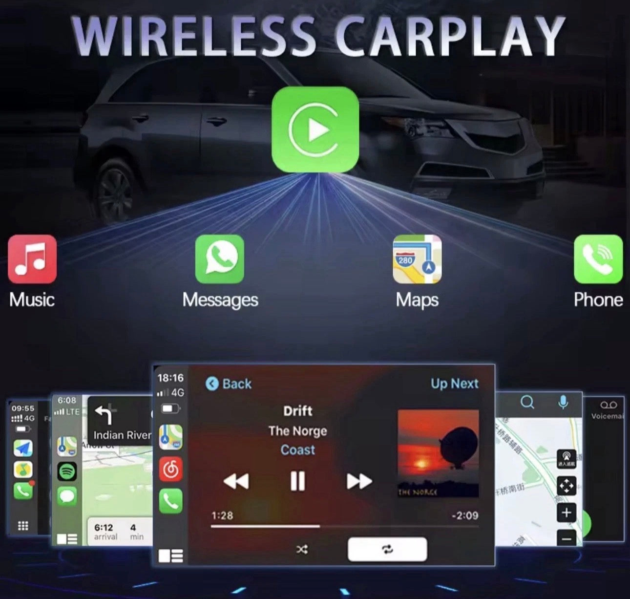 Rolls-Royce NBT Wireless CarPlay & Android Auto Module (Phantom/Ghost/Dawn)