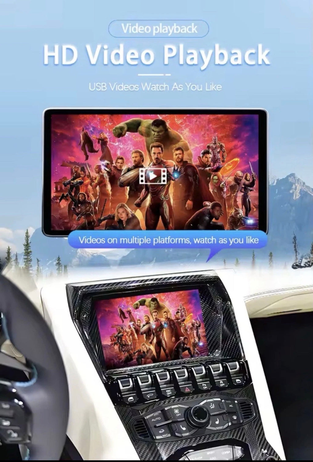 Lamborghini Aventador LP700 CarPlay & Android Auto Module (MMI, 2011–2016)