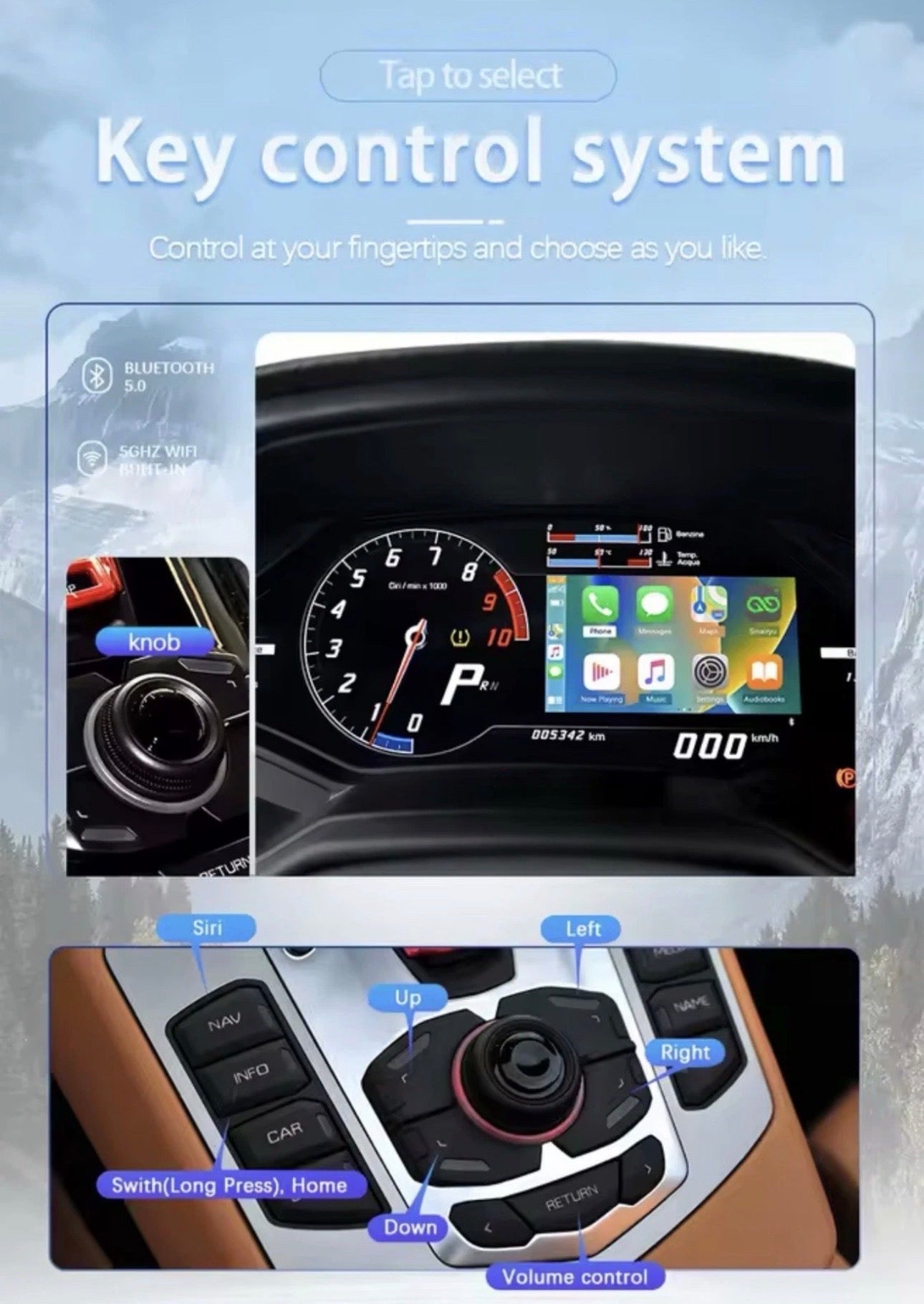 Lamborghini Aventador LP700 CarPlay & Android Auto Module (MMI, 2011–2016)