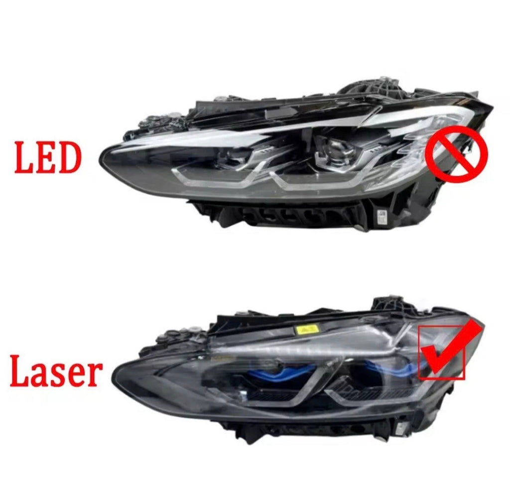 BMW G22/G23/G26/G80/G82 CSL Yellow DRL Boards (Laser Headlights)