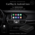Wireless Apple CarPlay & Android Auto Module for Mercedes NTG4.5 (Becker System, 2011–2016)