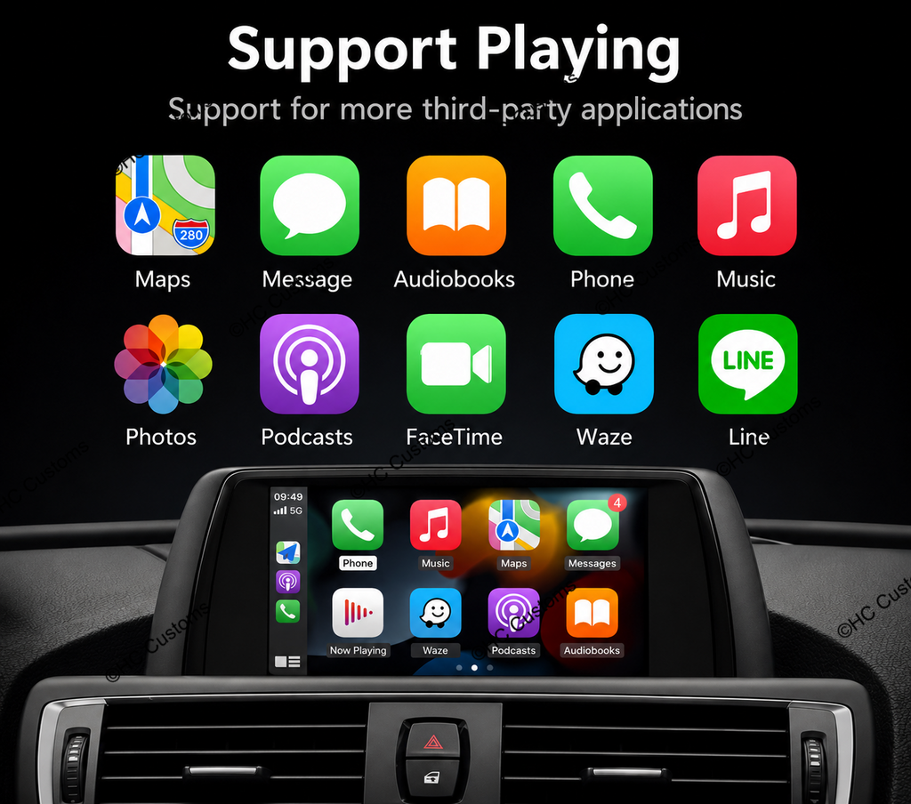 Wireless Apple CarPlay & Android Auto Module Kit for BMW NBT (1, 2, 3, 4, 5, 6 & 7 Series, 2012–2017)